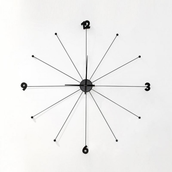 선을 따라 흐르는 시간, 라인 벽시계 | 겟몰 쇼핑몰솔루션 디자인 파이브3